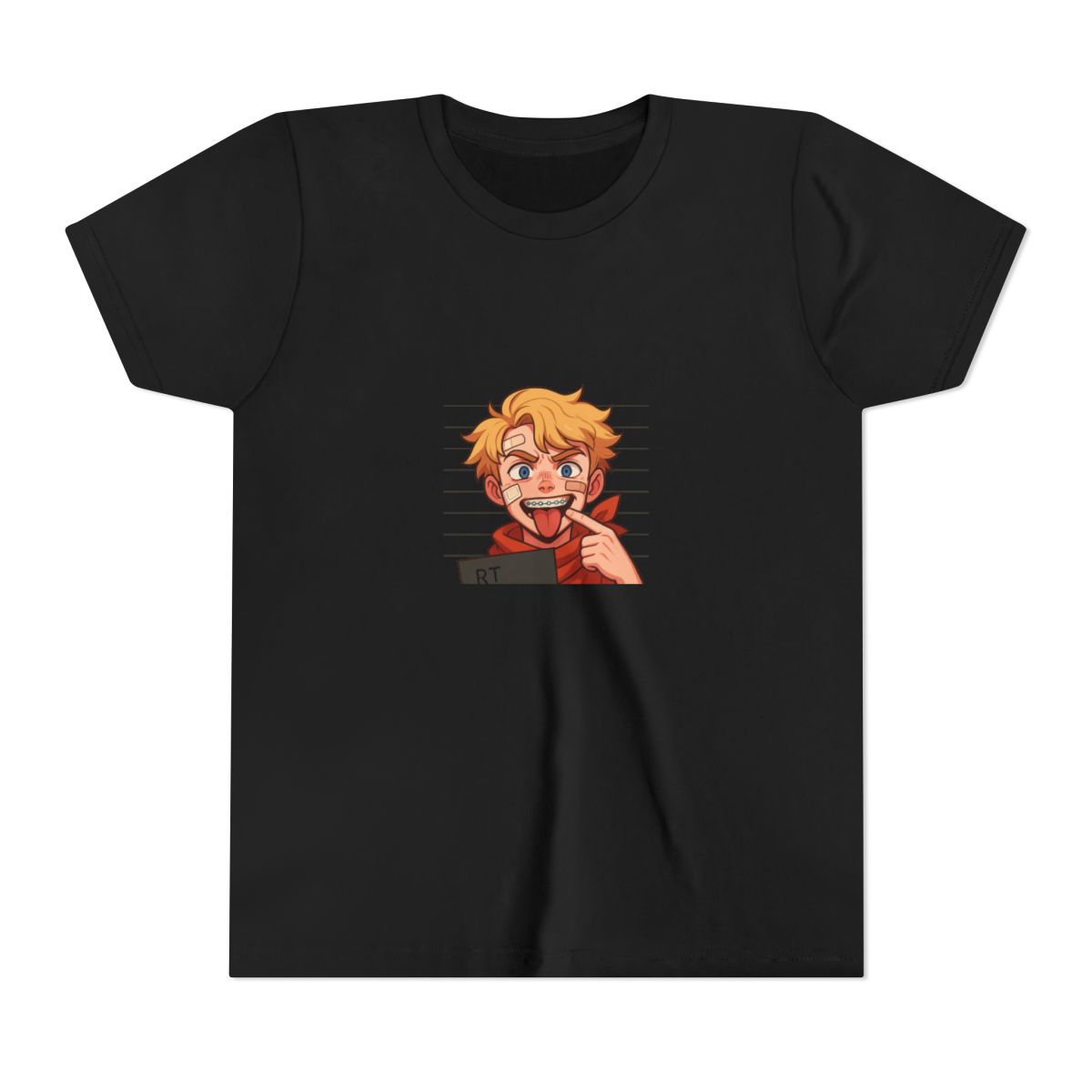 Dream SMP TommyInnit Mugshot Graphic Kids T-Shirt